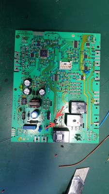 Pralka EWF1030 Electrolux. Schemat płytki sterownika