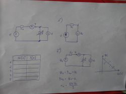 Układ do badania rezystancji wewnętrznej zasilacza