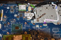 HP 250 - Grzejąca się lewa część matrycy z tyłu