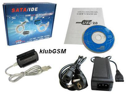 Dysk ATA laptop - podłaczenie przez przejściówkę USB-IDE