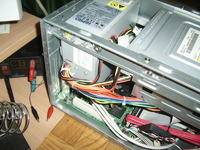 Mini ITX Ever-Power 120W instalacja innego zasilacza Mini ITX Ever-Power 120W instalacja innego zasilacza
