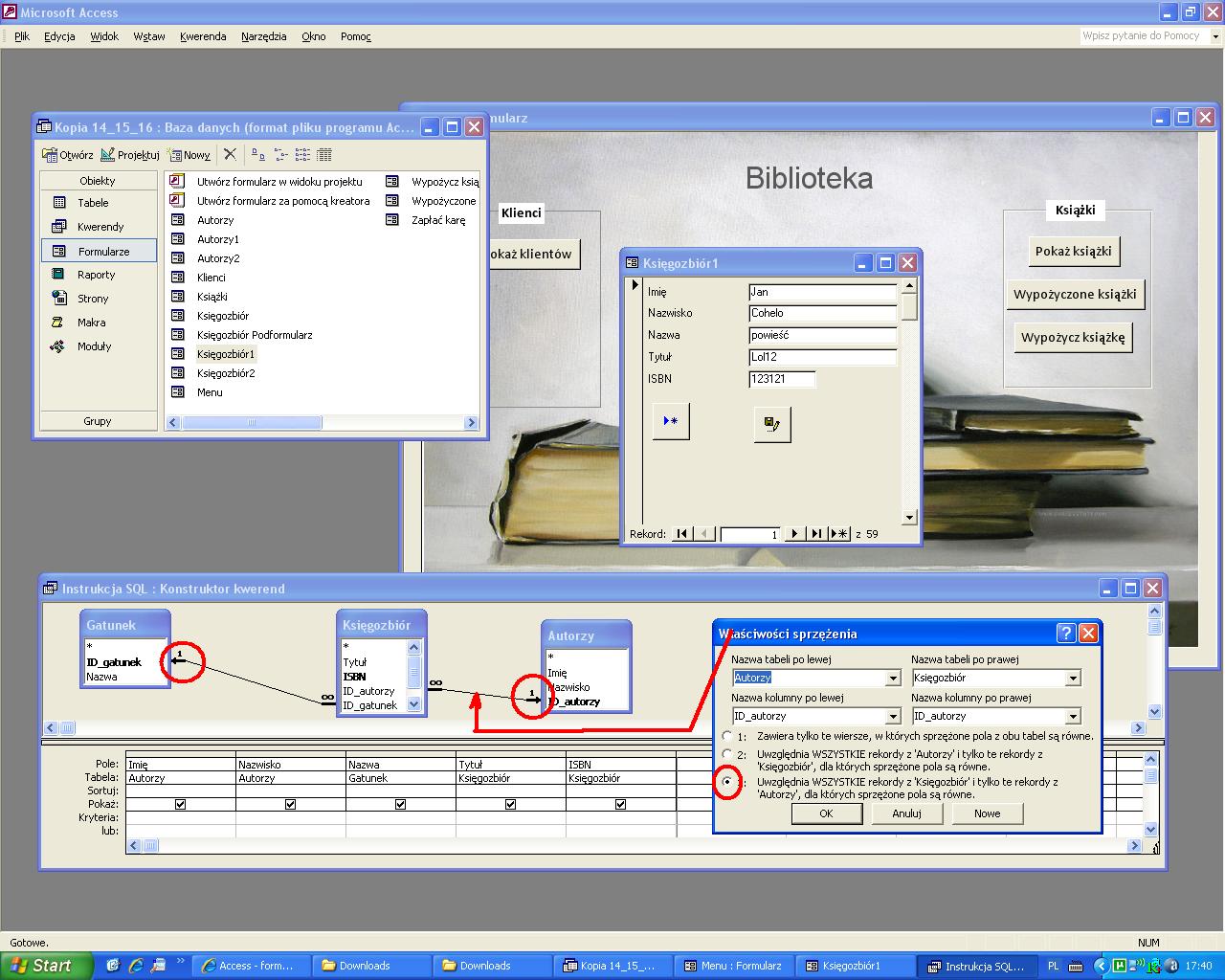 Access - formularz na paru tabelach - elektroda.pl