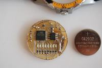 Zegarek binarny 8bit na ATMEGA168V.