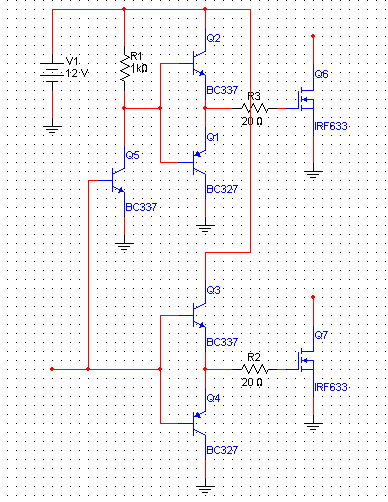 Driver do MOSFET IRFP044N - stabilność przy PWM 24kHz i zakłócenia silnika