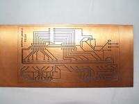 Ocena jakości termotransferu PCB przed trawieniem chlorkiem