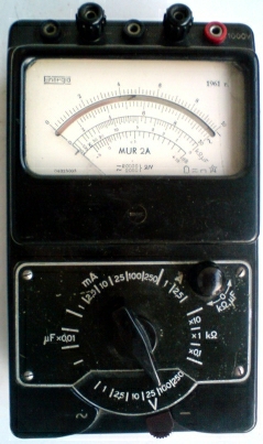 Multimetr Energia MUR 2A - nie działa amperomierz