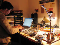 Outerspace - ciekawski robot