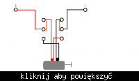 Przełącznik do zmiany połączenia baterii 6V z szeregowego na równoległe
