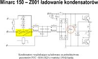 Spawarka Minarc 150 - brak startu, napięcie spada do 0V, brak sterowania przekaźnika