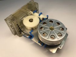 Time delay relay for delaying the switching on/off of the receiver - retro presentation - E. Dold &a