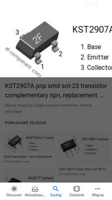 Identyfikacja tranzystora i działanie ładowarki 18V do wkrętarki