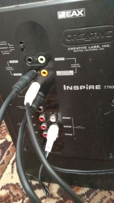 Jak podłączyć subwoofer TRACER VIPER-BLACK do wzmacniacza Technics SU-V45A?