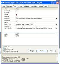 Atmega8 - Nie mogę zmienić taktowania