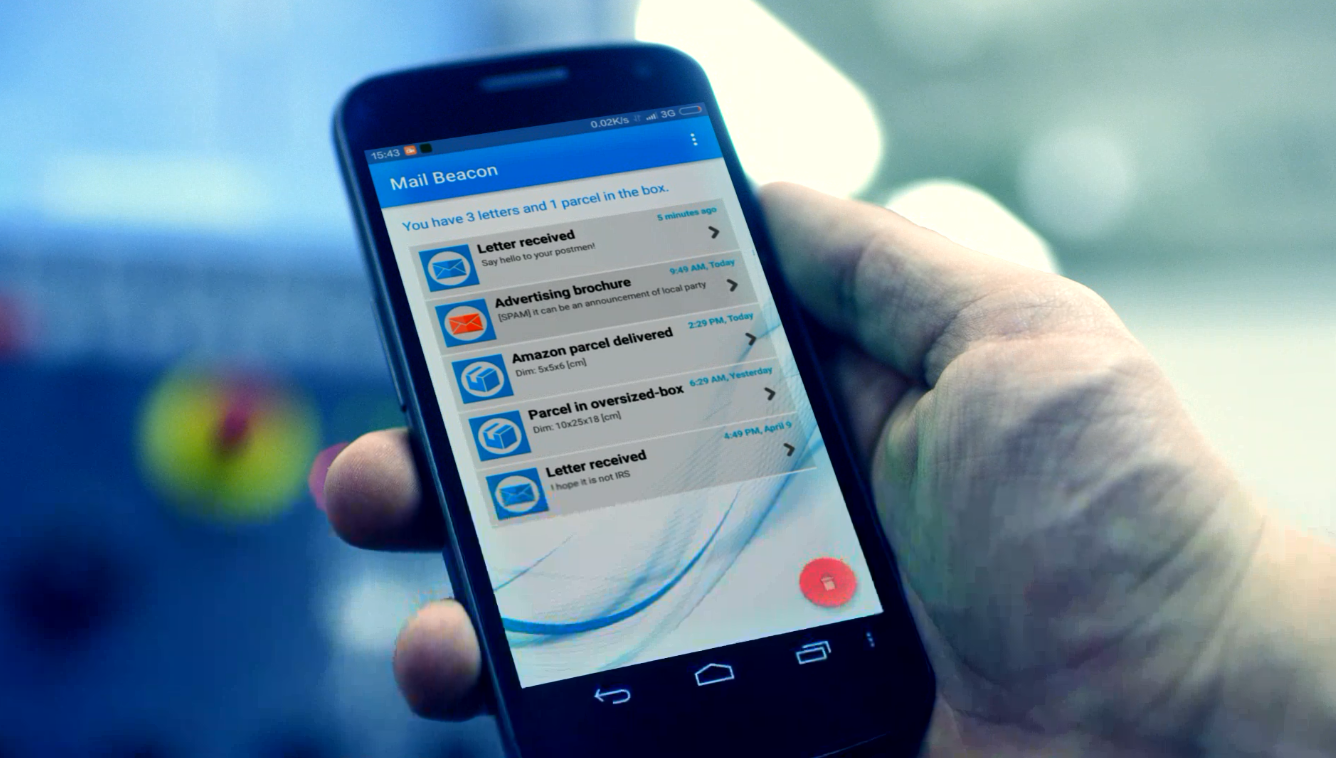 Mail Beacon elektroniczny "mózg" do zarządzania skrzynką na listy