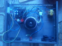Wzmacniacz mocy MOS-FET 2x120W/8ohm. Wzmacniacz mocy MOS-FET 2x120W/8ohm.