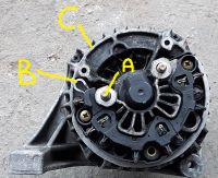 Volvo - Odwrotne podłączenie pierścieni alternatora.