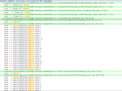 Search results of references to ef4015 in various files in BLDevCube v1.8.8.