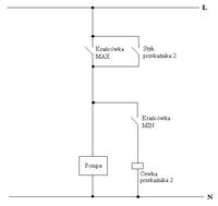 przekaźnik R-15 230V 50Hz nie podtrzymuje obwodu urządzenia
