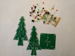 BTE-184 - migająca choinka - popularny kit z Aliexpress - Test / Opis BTE-184 - migająca choinka - popularny kit z Aliexpress - Test / Opis