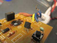 Camry CR 7407 - Schemat regulatora temperatury i czasu koca elektrycznego