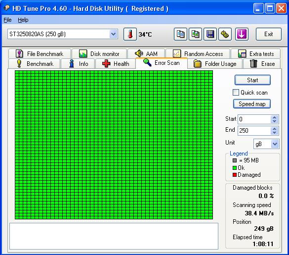 Ostrzeżenia S.M.A.R.T. na dysku Seagate 250 GB - czy to poważne?