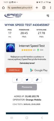 Prośba o wybór routera 5G i operatora - Wrocław ul.Prądzyńskiego