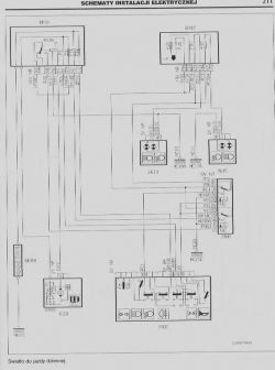 Peugeot 206 1,9 D 2001 rok - Potrzebny schemat elektryczny silnika