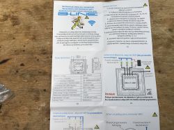 [ESP8285] Dwuczęściowy włącznik smart z WiFi i RF433 B-line BL-1100522