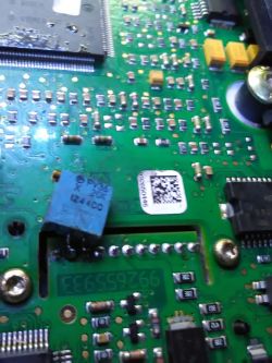 Wymiana potencjometru w przepływomierzu Mercedes A Klasa W168 - jak ustawić?