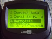 Cipher Lab 8300 - kopiowanie programu między dwoma kolektorami