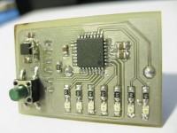 Micro POV - minaturowy wyświetlacz widmowy