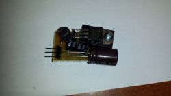 Converter on Printed Circuit Board Converter on a printed circuit board with electronic components.