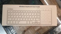 Opakowanie z bezprzewodową klawiaturą dual mode marki JOMAA