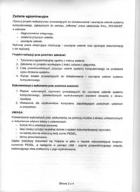 Egzamin Zawodowy, technik informatyk, czerwiec 2011.