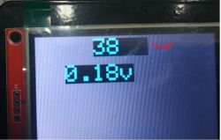 Wyświetlenie wartości napięcia na wyświetlaczu TFT LCD