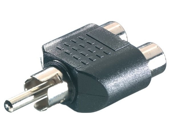 adapter/przejściówka wejście jack 3.5mm na wtyk rca (chinch)