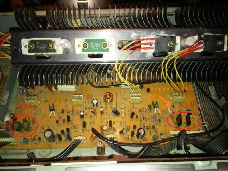 Pioneer sa 940 jeden nie działa jeden kanał Pioneer sa 940 jeden nie działa jeden kanał