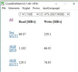 Jak sprawdzić wydajność Samsung SSD 830 128GB? Szukam programu