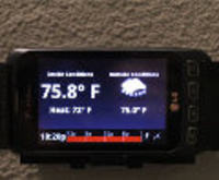 Termostat pracujący na systemie Android