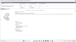 Zrzut ekranu z diagnostyki VIDA pokazujący informacje o błędzie ABS-00B2 dla Volvo S60.