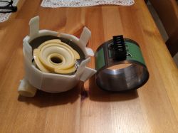 Zmywarka Bosch SMV50E10EU/17 - Problem z ponownym włożeniem grzałki do pompy