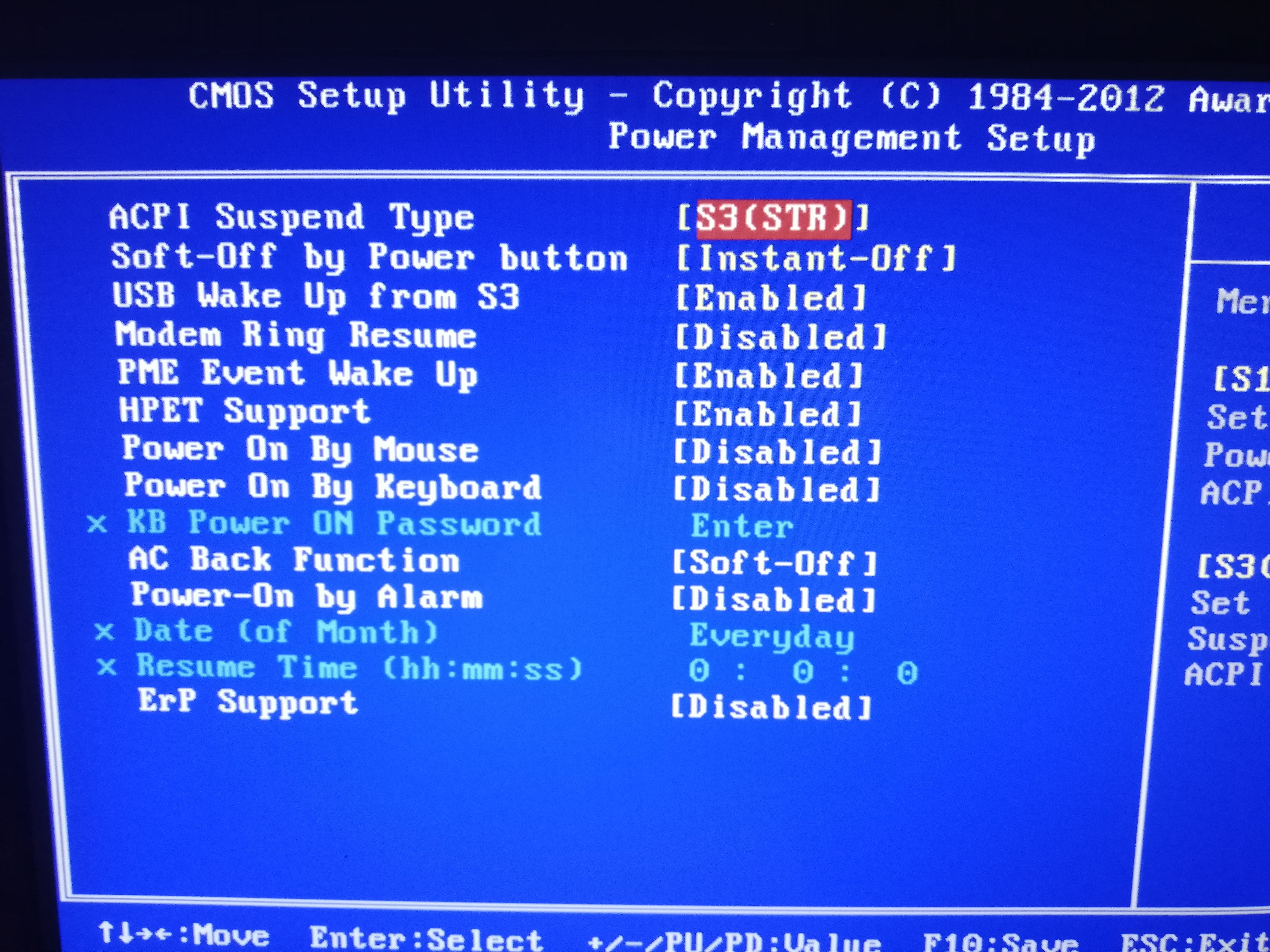 Ac back function. BIOS порт ps2.