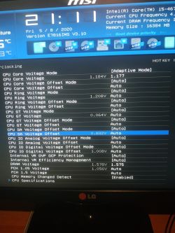 i5 4670k, reset do częstotliwości bazowej po restarcie