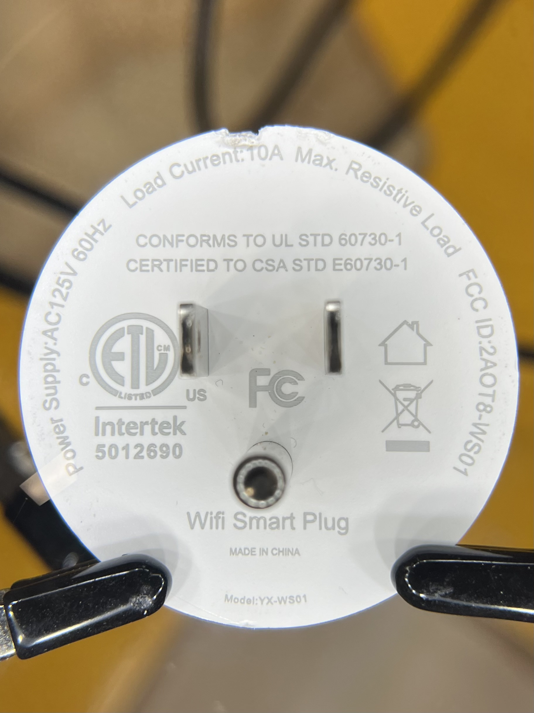 [TG7100C][BL602] Amysen YXWS01 Smart Plug Teardown