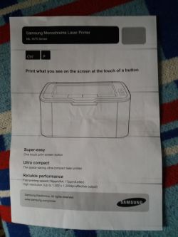 Samsung ML-1675 - Poziome paski wzdłuż wydruku + przegrzewanie się elementów Samsung ML-1675 - Poziome paski wzdłuż wydruku + przegrzewanie się elementów