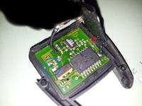 Jaki element wlutować w kluczyku do Opla 2000 po upadku?