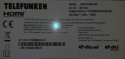 Telefunken D40U298N4CWH - bootet nach Update nicht mehr, Bildschirm aus, kein Ton und eine rote LED