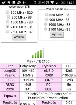 Huawei B715 - settings for Play, replacement, antenna selection Huawei B715 - settings for Play, replacement, antenna selection