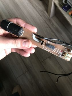 Zamiennik układu sterowania elektromagnesem wiatrówki DROZD