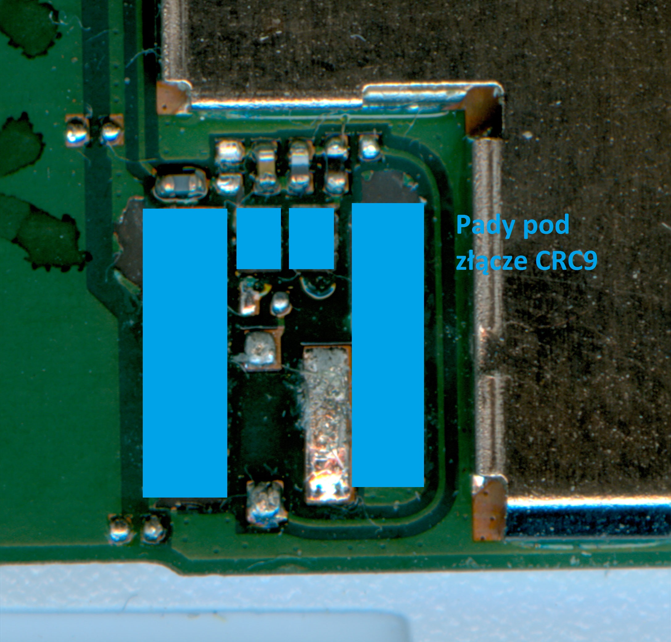 Modem Huawei E3131 brak zasięgu po wyrwaniu gniazda anteny CRC9